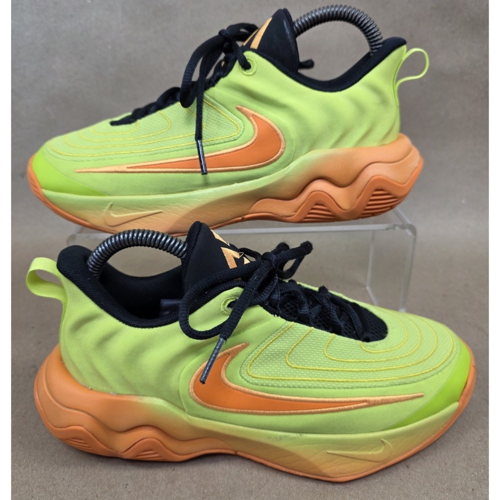 Nike Giannis (Sz 4.5 Y) Immortality 4 Boys Basketball Shoes Yellow FZ6734-301